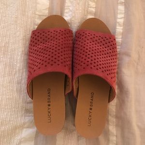Lucky Brand Slide-On Espadrille Wedge